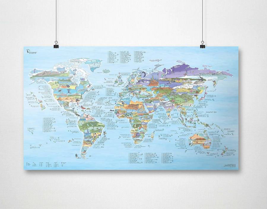 SPOTS MAP TRAVEL - AWESOME MAPS